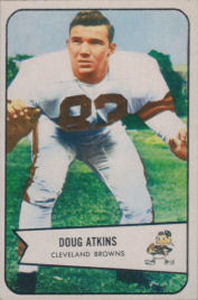 Doug Atkins Rookie 1954 Bowman #4 football card