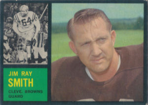 Jim Ray Smith 1962 Topps #30 football card
