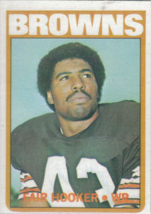 Fair Hooker Rookie 1972 Topps #239 football card