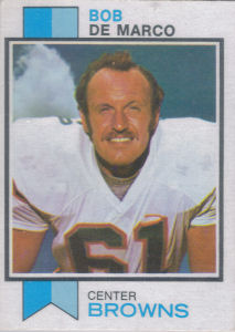Bob DeMarco 1973 Topps #478 football card