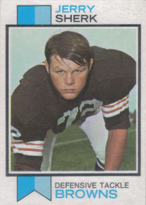 Jerry Sherk Rookie 1973 Topps #459 football card