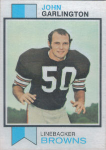 John Garlington Rookie 1973 Topps #311 football card