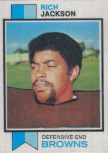 Rich Jackson 1973 Topps #129 football card