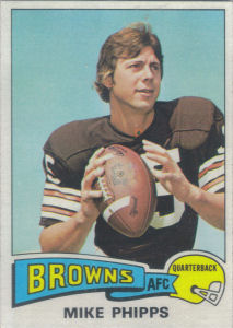 Mike Phipps 1975 Topps #260 football card