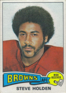 Steve Holden Rookie 1975 Topps #489 football card