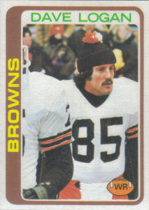 Dave Logan Rookie 1978 Topps #268 football card