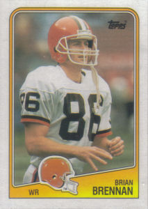 Brian Brennan 1988 Topps #91 football card