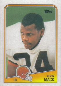 Kevin Mack 1988 Topps #88 football card
