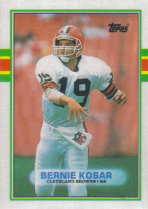 Bernie Kosar 1989 Topps #141 football card