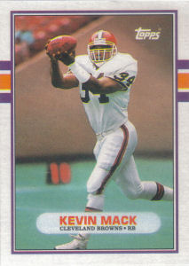 Kevin Mack 1989 Topps #149 football card