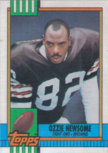 Ozzie Newsome 1990 Topps #168 football card