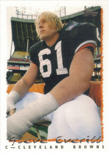 Steve Everitt 1995 Topps #311 football card