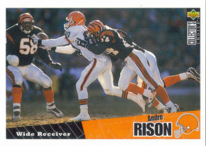 Andre Rison 1996 Upper Deck Collectors Choice #234 football card