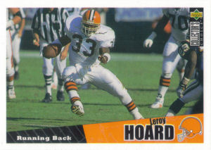 Leroy Hoard 1996 Upper Deck Collectors Choice #323 football card