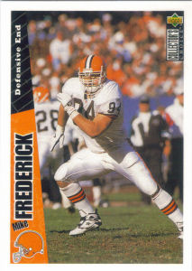 Mike Frederick 1996 Upper Deck Collectors Choice #85 football card