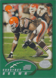 Courtney Brown 2002 Topps #57 football card