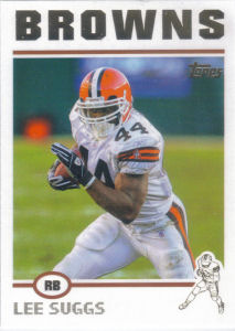 Lee Suggs 2004 Topps #128 football card