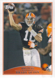Brady Quinn 2009 Topps #150 football card