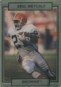 Eric Metcalf 1990 Action Packed #46 football card