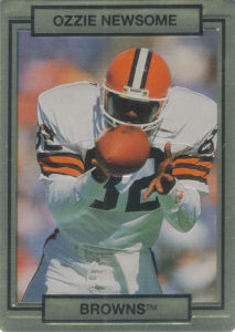 Ozzie Newsome 1990 Action Packed #48 football card
