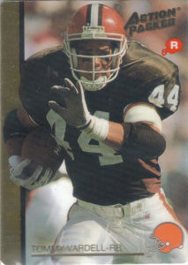 Tommy Vardell Rookie 1992 Action Packed #27 football card