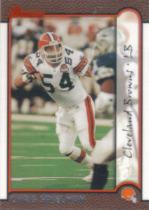 Chris Spielman 1999 Bowman #13 football card