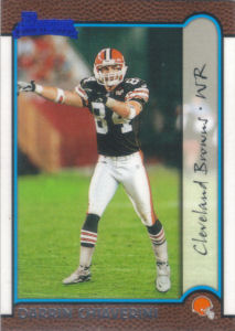 Darrin Chiaverini Rookie Rookie 1999 Bowman #192 football card