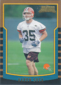 Aaron Shea Rookie 2000 Bowman #234 football card