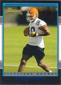Andre King Rookie 2001 Bowman #211 football card