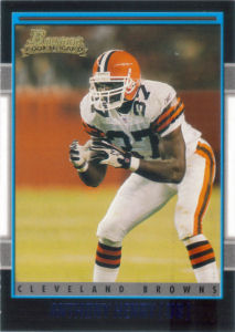 Anthony Henry Rookie 2001 Bowman #137 football card