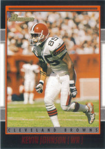 Kevin Johnson 2001 Bowman #45 football card