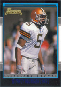 Quincy Morgan 2001 Bowman #206 football card
