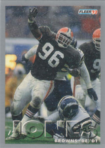 James Jones 1993 Fleer #464 football card