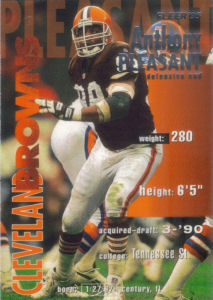 Anthony Pleasant 1995 Fleer #87 football card