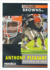 Anthony Pleasant 1991 Pinnacle #226 football card