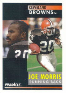 Joe Morris 1991 Pinnacle #231 football card