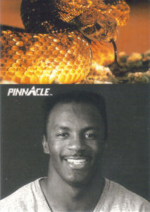 Stephen Braggs Sideline 1991 Pinnacle #405 football card