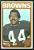 Miniature 1972 Leroy Kelly Topps football card